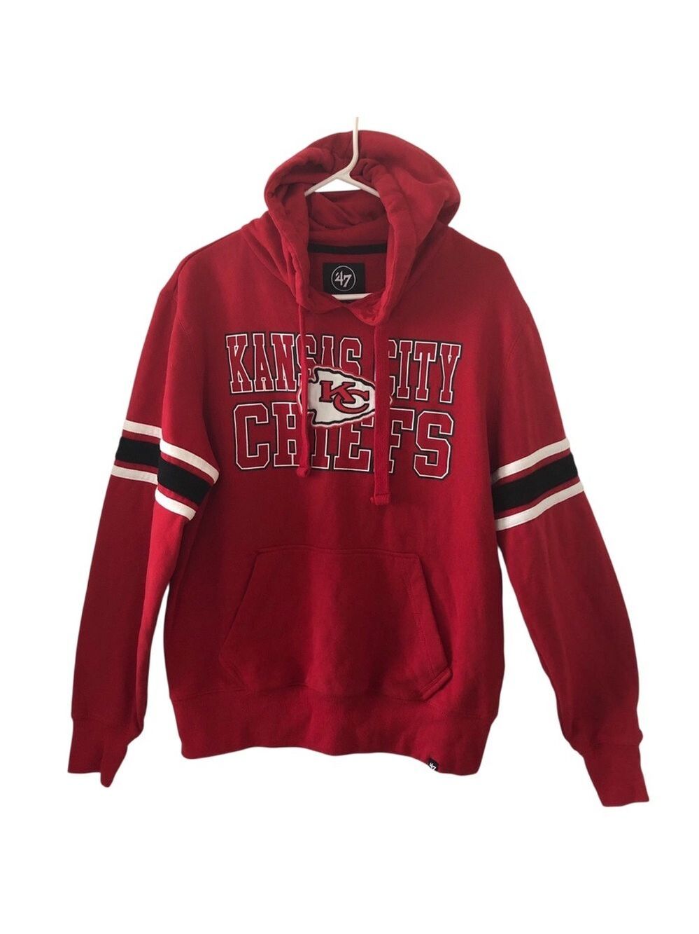 Kansas City Chiefs Football Hoodie Sweatshirt Pullover Mens Size Small